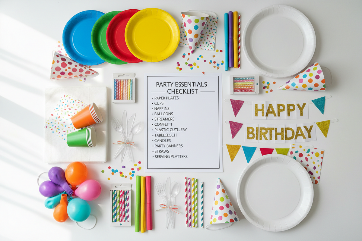 Ultimate Party Supplies Checklist (Everything You Need for a Perfect Event)