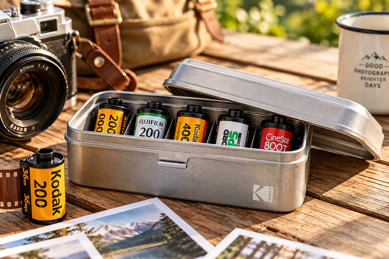 Individual Film Roll Tins