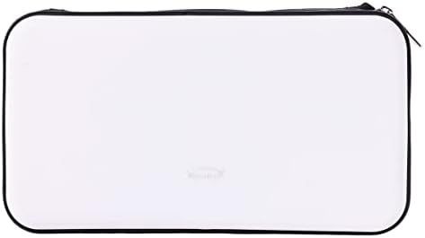 72 Capacity Heavy Duty Wallet, DVD Case Holder for Car, Hard Shell Sturdy,CD disc Binder, Booklet, Protective Blu-ray Wallet (72 Capacity,White) - Image 5