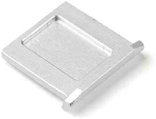 Metal Universal Hot Shoe Cover for Camera, Silver - Image 2