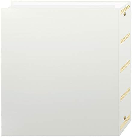 Pioneer Photo Albums TR-100W TR-100 White Magnetic 3-Ring Photo Album 100 Page - Image 2