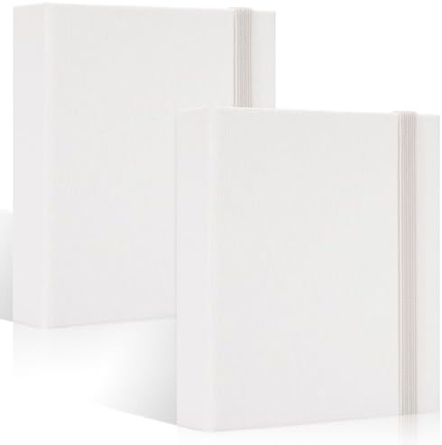 Vienrose Polaroid Photo Album Binding Cloth Photo Book for Instax Fuji 2 x3 Inch Photo Fits Fujifilm Mini 12 11 9 Snap PIC-300 52 Pockets 2 Pack, White by Vienrose