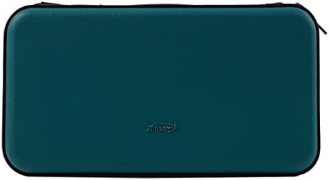CD DVD Case, 72 Capacity Heavy Duty Wallet, DVD CD Case Holder for Car, Hard Shell Sturdy case, CD Disk Holder, DVD disc Binder, Booklet, Protective Blu-ray Wallet (72 Capacity,Dark green) - Image 5