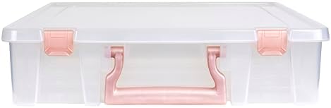 ArtBin Essentials 12 x 12 One-Compartment Craft Box, Clear - Image 7
