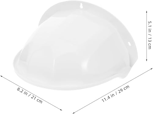 54648999Coolotic Universal Security Camera Sun Rain Cover, Outdoor CCTV Camera Weather Shield Protective Roof Compatible with Hikvision, Nest, Ring, Dome & Bullet Cameras, 2 Pack White - Image 4