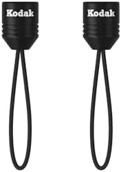 KODAK Multi-Purpose Camera Strap (QD Snaplock (Black) 1 Pair) - Lighweight, Durable, QD system, Aluminium Alloy, Universal Compatibility, SLR Cameras, Compact Cameras by Unknown