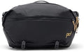 Peak Design Outdoor Sling 7L, Black, Padded Adjustable Shoulder Strap for Crossbody or Waist Carry, 10 Pockets, Ideal for Carrying Cameras and Essentials, Versatile Sling Bag for Men and Women by PeakDesign