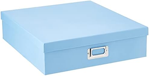 Pioneer Jumbo Scrapbook Storage Box, Sky Blue by PioneerPhotoAlbums