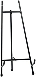 Red Co. 15” Tall Modern Metal Tripod Plate Stand and Art Holder Easel, Black by RedCo