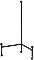Red Co. Decorative Tripod Plate Stand and Art Holder Easel in Black Finish - 14" h by RedCo