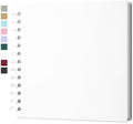 Scrapbook Album 7x7in, Acid-Free Kraft Paper 20 Sheets 40 Pages by Yopih