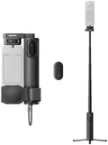 Insta360 Foldable 2-in-1 Selfie Stick Remote Kit with Invisible Stick, Built-in Tripod, Ideal for Vlogging, Hiking, Group Shots, Supports X5, X4 Air, X4, X3 Action Cameras by Unknown