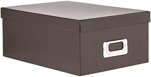 Pioneer Photo Albums B-1S/DB B-1S Photo Storage Box, Dark Brown by PioneerPhotoAlbums
