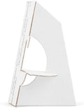 Lineco Cardboard Easel Backs, Self Stick Stand, 3 Inch, White, 25 Pack by Lineco