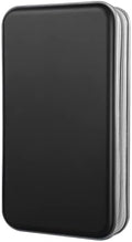 DVD Case, CD Case Holder Wallet Binder 96 Capacity CD/DVD Cases Storage Holder Binder Organizer Wallet Book for Car Home Travel (Black) by Bivisen