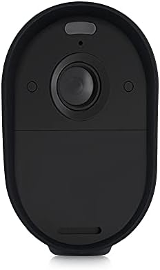 kwmobile Silicone Cover for Arlo Essential Spotlight (1. Gen / VMC2030) Cover - TPU Protective Camera Skin with Sun Shield - Weather-Resistant - Black - Image 4