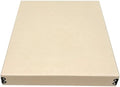 Lineco Museum Archival Storage Box, Drop Front, 11.75x15.25x1.5 in, Tan by Lineco