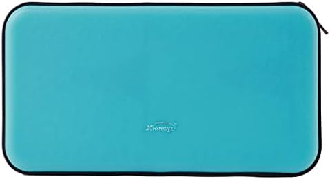 Heavy Duty CD/DVD Case - 72 Capacity Hard Shell Holder for Car, Disc Binder, Protective Blu-ray Wallet (SkyBlue) - Image 5