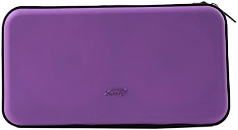 CD Case, 72 Capacity Heavy Duty Wallet, DVD Case Holder for Car, Hard Shell Sturdy,Disk Holder,Binder, Booklet, Protective Blu-ray Wallet (72 Capacity,Purple) - Image 5
