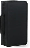DVD Case CD Storage,128 Capacity CD Cases Holder DVD Storage Case Holders CD DVD Disc Case Storage Wallet Binder for Car Home Office Travel (128 Black) by YILAGCDDVDCase
