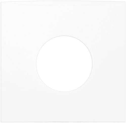 (100) Archival Quality Acid-Free Heavyweight Paper Inner Sleeves for 7" Vinyl Records #07IW - Image 5