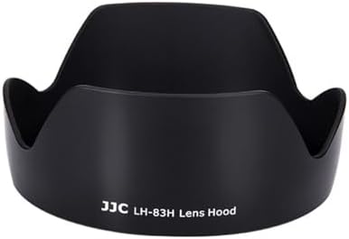 JJC EW-83H Reversible Lens Hood Shade Protector for Canon EF 24-105mm f/4L IS USM lens, not for Canon EF 24-105mm f/4L IS II USM, Replaces Canon EW-83H Lens Hood by JJC