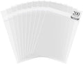 Golden State Art 5"x7" Acid-Free Crystal Clear Storage Sleeves,200 Pack by GoldenStateArt