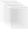 ZBEIVAN 100 Pack 11 1/4" x 14 3/16" Acid-Free Crystal Clear Sleeves Storage Bags for 11x14 Art Prints, Photo Framing Mats, and Craft Wrapping by ZBEIVAN