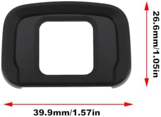 SING F LTD 2 Pack Camera Eyecup DK-30 Replacement Viewfinder Cup Compatible with Nikon Z50 Mirrorless - Image 4