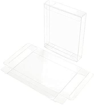 ClearBags Crystal Clear Greeting Card Boxes, 25 Pack, Box Case for Cards, Envelopes, Party Favors, Treats, Photo Storage, Gift Holder, Stationery Organizer, Small Business Packaging & Supplies, FB2A by ClearBags