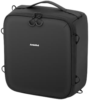 AMBITFUL Large Camera Cube Insert for Backpack, Waterproof Padded Camera Insert with Dividers, Quick Access for Travel Photography Gear Organizer (12.5L) by Ambitful