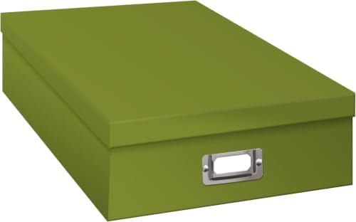 Pioneer Photo Albums OB-12/SGN/A Jumbo Scrapbook Storage Box, Spring Green (Pack of 6) by PioneerPhotoAlbums