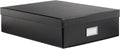 Oxford Keepsake Box, Protective Storage Box, Home and Office Organizer, Photo Storage_Box, Souvenir Organizer, Large, 16" x 12" x 4 1/4" (41787) (Pack of 6) by Oxford