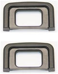 D3500 Eyecup Viewfinder for Nikon D5500 D5300 D5100 D3500 D3400 D3100 D3000 D5600 D5000 D5200, Replaces DK-25, 2-Pack by Unknown