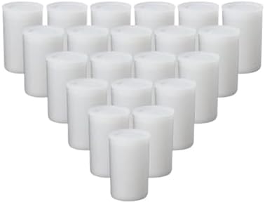 80pcs Plastic Empty Film Canister Camera Reel Storage Case for 35mm Accessories Art for Film,Keys,Art Beads Storage(White) by Unknown