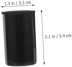 YARNOW 10pcs Film Canister Durable Plastic Film Holders with Lids for Secure Storage Coins Beads and More for Travel and Outdoor Photography - Image 2