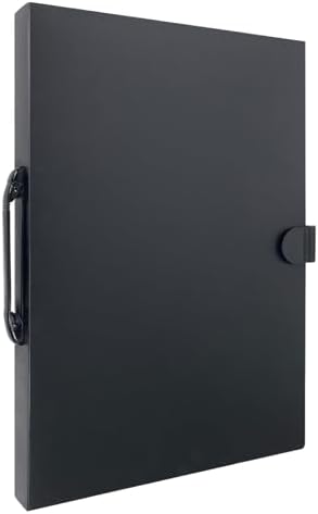 JJRING 16x22 Art Portfolio Binder with Handle Black by JJRING