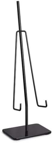 Airy Abode Tabletop Easel, Large Black Metal Display Stand, 1 Pack by Airy+Abode