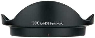 JJC EW-83E Reversible Lens Hood Shade Protector for Canon EF 16-35mm f/2.8L USM & EF 17-40mm f/4L USM & EF-S 10-22mm f/3.5-4.5 USM, Replaces Canon EW-83E Lens Hood by JJC