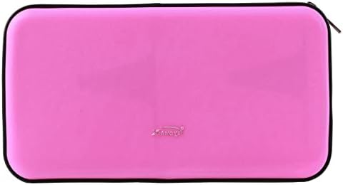 CD DVD Case, 72 Capacity Heavy Duty Wallet, DVD CD Case Holder for Car, Hard Shell Sturdy case, CD Disk Holder, DVD disc Binder, Booklet, Protective Blu-ray Wallet (72 Capacity,Peach) - Image 5