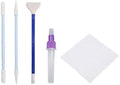Professional Camera Lens and Screen Stick Set with Microfiber Cloth for Camera Phone Computer Monitors CMOS Multi Head Tool by Unknown
