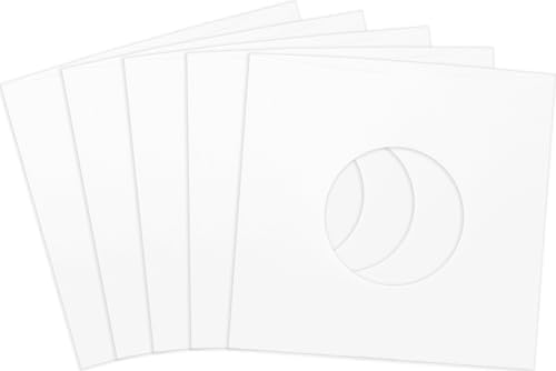 (500) Archival Quality Acid-Free Heavyweight Paper Inner Sleeves for 7 Inch Vinyl Records #07IW - Image 6