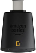 Amazon Basics Micro SD Card Reader USB-C 3.0, High Speed Data Transfer up to 200MB/s, Compatible with Smartphones, Tablets, Laptops by AmazonBasics