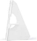 Lineco Self Stick Easel Backs 5 in. White Pack of 25 by Lineco