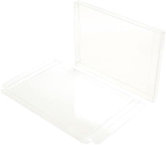 Crystal Clear Box for Holiday Greeting Cards | 25 Count | Size: 5 3/8 x 1/2 x 7 3/8 | PET Soft Fold Design Protects Cards, Letters, Photos | Food Safe Material | FB4A - Image 5