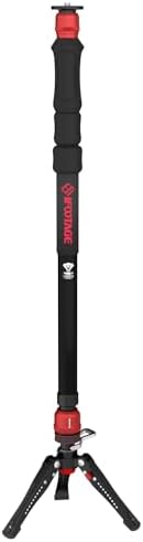 IFOOTAGE Cobra 3 A150S Strike Monopod, Pedal Locking Control, One-Step Rapid Height Adjustment, Professional Photography Monopod for SLR Cameras and Camcorders (59") by IFOOTAGE