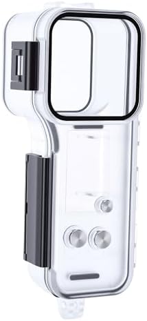 Zopsc Water Proof Housing Shell IPX8 50m 164ft Compatible with Action Camera with High Transmission Glass Lens for Diving Snorkeling Surfing by Technologyconnectsyouandme