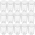 30 Piece Roll Film Container with Caps PET for Fishing Lure Storage by HONMEET