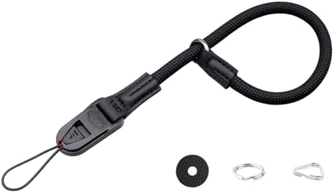 VKO Quick Release Camera Wrist Strap for Photographers Rope Hand Strap for Compact SLR DSLR Mirrorless Cameras by VKO