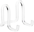 Plymor Clear Acrylic Ribbon-Style Display Easel, 2.875" H x 2.5" W x 3.5" D by Plymor